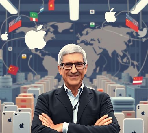 蘋果應對美中貿易挑戰 多元化生產轉移增強供應鏈韌性