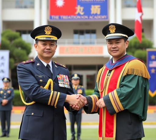 陸軍官校校長交接 展現國際視野與黃埔精神新篇章