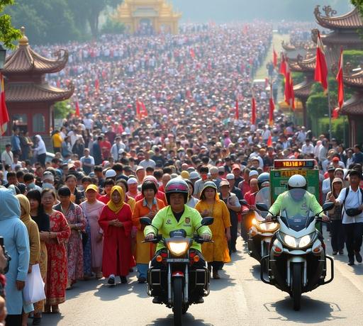 白沙屯媽祖進香33萬人共襄盛舉 醫護團隊13年守護不停歇