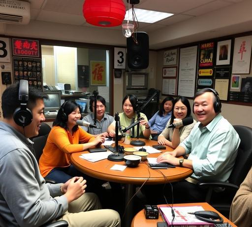 舊金山粵語直播節目 打造社區公共對話新平台