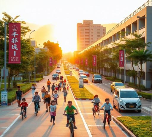 新北市強化兒童交通安全措施，推動行人友善示範區