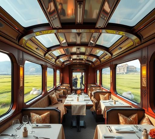 大陸高端鐵道旅遊專列新時代