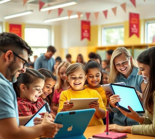 南屯國小數位學習親子活動 點燃家校合作新火花