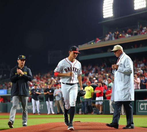道奇險勝紅人 大谷翔平傷退虛驚一場