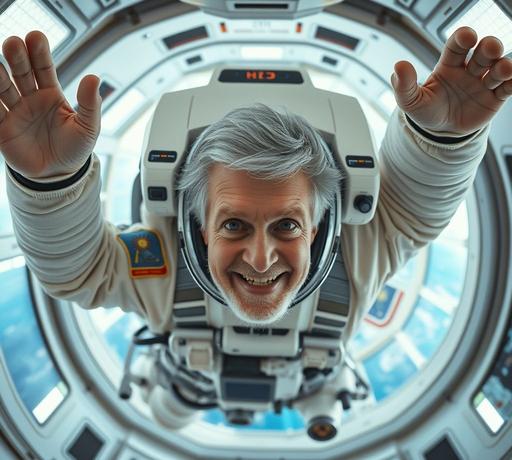 70歲太空人 Pettit 完成 220 天任務，太空微重力逆轉身體老化感受