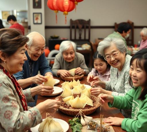 青銀共融慶端午，華山基金會攜手在地幼兒園傳遞溫情