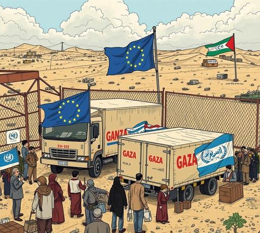 歐盟嚴斥加沙人道危機 援助受阻面臨多重威脅