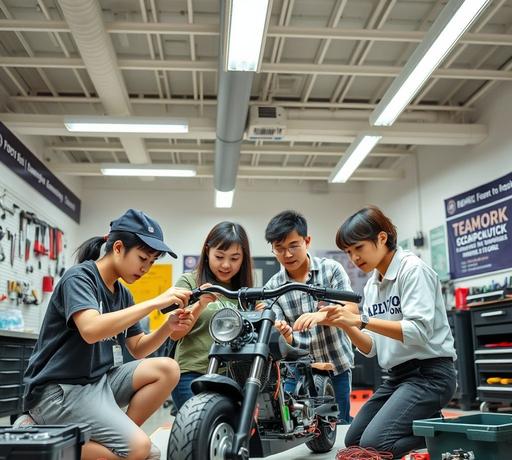 大安高工勇奪山王電動車檢修技能競賽冠軍