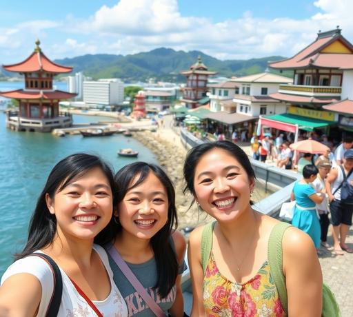 家族旅遊熱議：國旅還是出國？沖繩成短天數首選