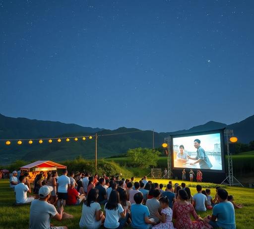 螢火蟲電影院花東啟動 夏夜免費賞國片串連十二鄉鎮