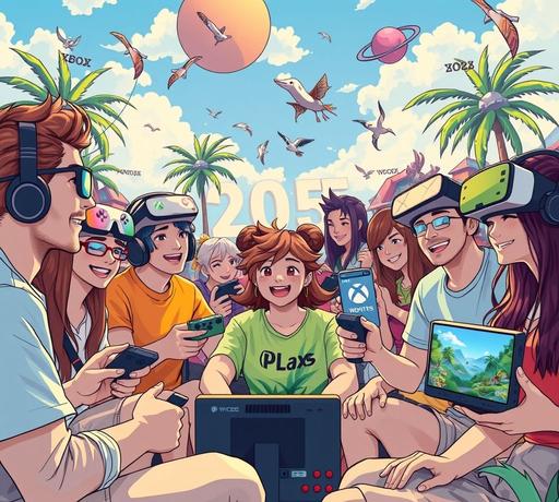 2025年遊戲狂潮來襲！跨平台新作強勢登場