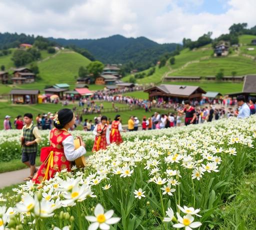 新竹與基隆齊聚盛開桐花，客家文化繽紛綻放