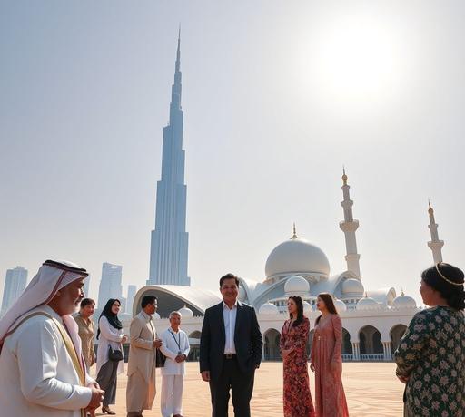 羅淑佩率團訪阿聯酋拓展文化體育旅遊合作