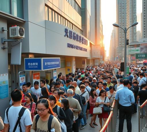 金鐘牌照事務處收緊派籌程序　打擊「排隊黨」亂象