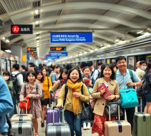 五一北上熱潮 港人假期新鮮體驗消費兩兼顧