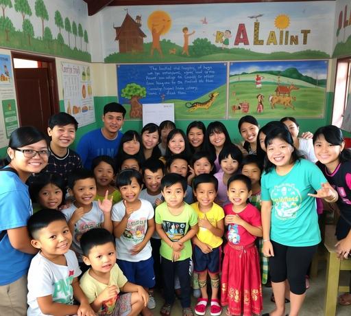 文化大學國際志工團寒假泰北教育服務計畫成果展現正向改變