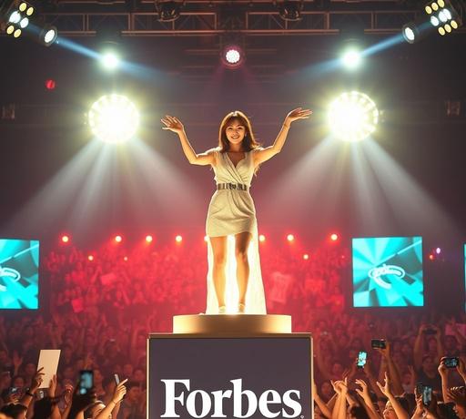 IU登頂2025年富比士韓國最具影響力名人