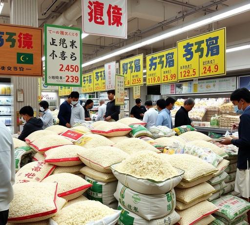 日本提前招標進口米以壓抑國內米價