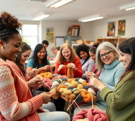 基隆市總工會推動手作針織課程 激發女性勞工創造力與職場競爭力