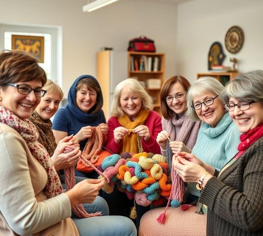 基隆市手作針織實作班助婦女勞工提升技能與自我成長