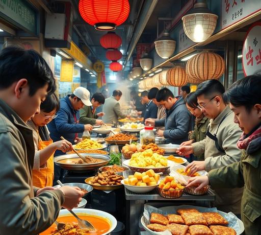 跟著綜藝節目走讀韓國街頭美食