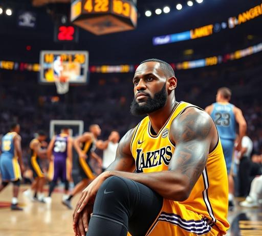 LeBron重傷 湖人季後賽前景告急