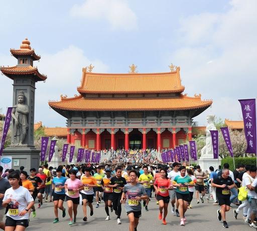 2025正統鹿耳門聖母廟祈福路跑熱力登場 台南文化運動盛事圓滿落幕