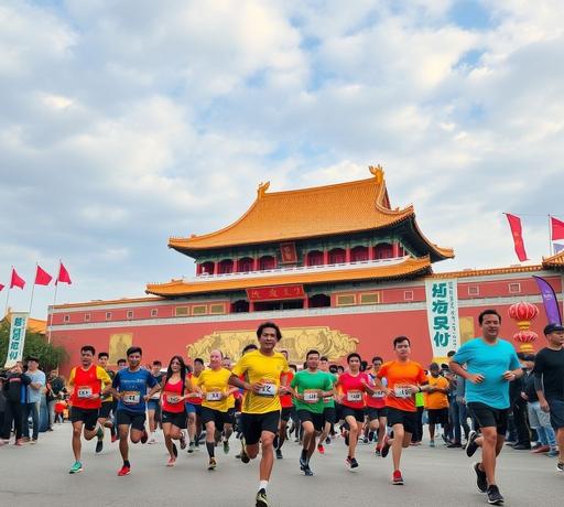 2025正統鹿耳門聖母廟祈福路跑熱鬧登場