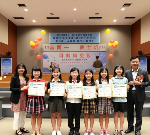 苗栗縣國中生會考表現創新高 六學子奪榜首 縣府頒發215萬激勵獎金