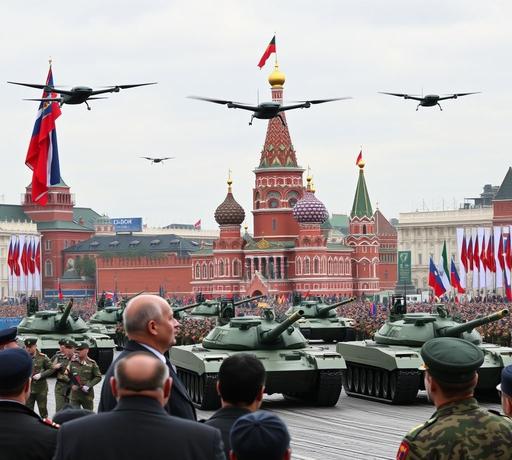 俄羅斯紅場勝利80周年閱兵 習近平與普京同台見證中俄外交互動