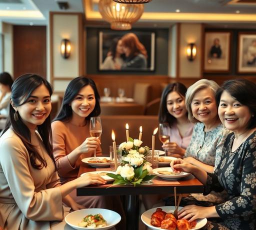 母親節溫馨食聚：五位美食主持分享與媽媽歡慶時光