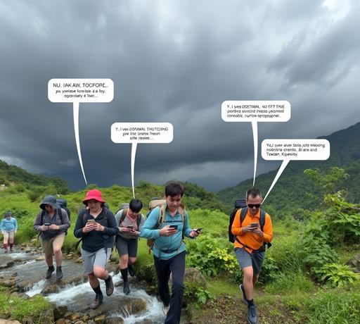台灣氣象署擴大全台山區暴雨告警　26條溪流細胞簡訊預警即刻上線
