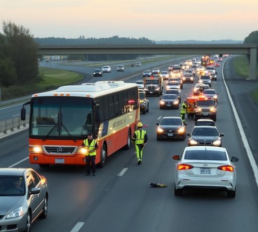 國道1號新竹段客運故障回堵7公里 近期事故頻傳民眾行車受影響