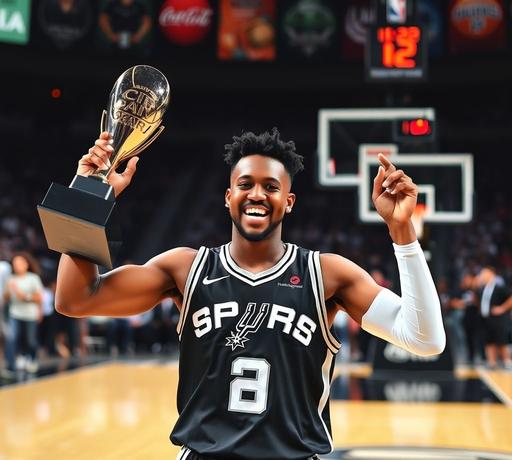 NBA年度新人王揭曉 馬刺後衛Stephon Castle強勢奪冠