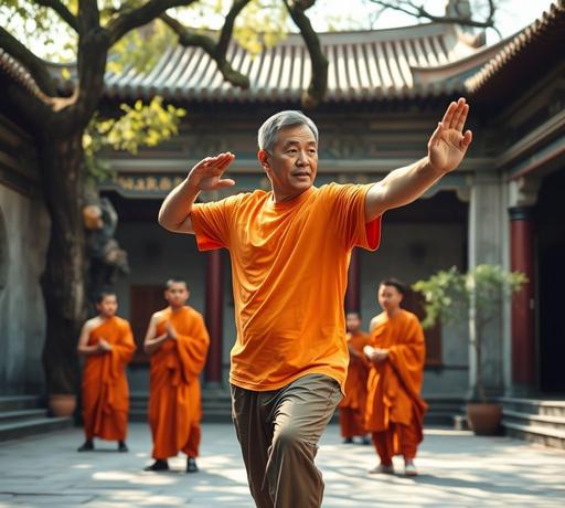 吳奇隆少林寺練武照瘋傳 展現驚人狀態引熱議