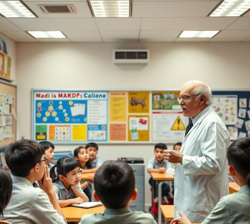 諾貝爾化學獎得主麥克米倫首度來台 與北一女師生深度對談