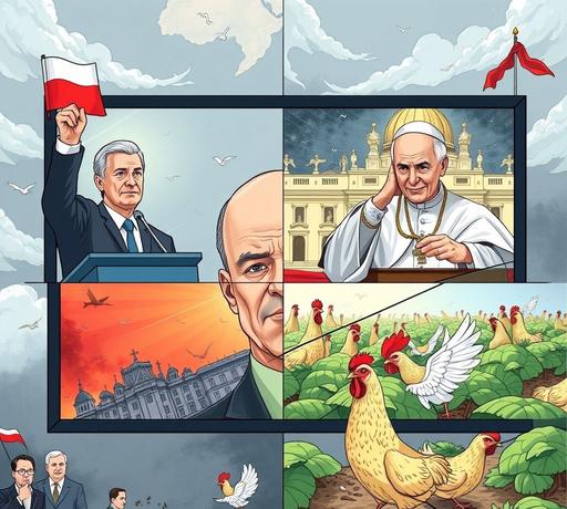 全球政經大事盤點：波蘭大選膠著、美梵迎新教宗、巴西禽流感衝擊出口