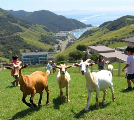 單車串島帶來羊群 鼻頭國小打造生態生命教育新風景