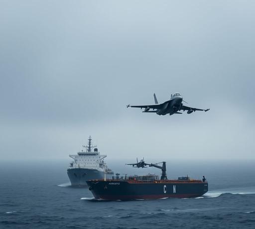 俄羅斯首次以軍機護航『影子艦隊』油輪 公然侵犯北約領空衝突升級