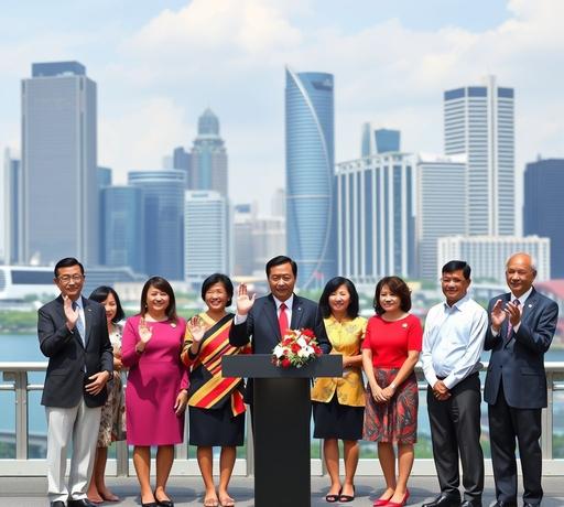 新加坡新內閣正式就職 展現多元穩健治理