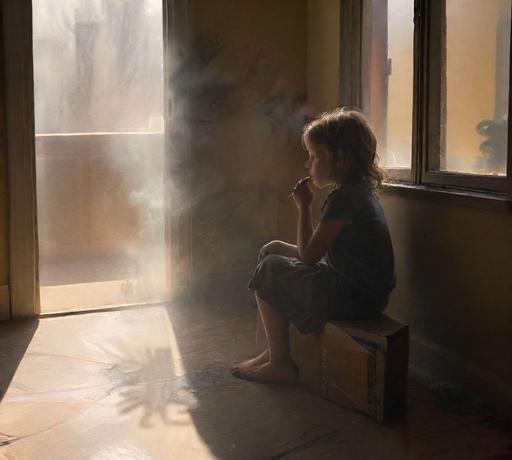 「我的爸爸」的一幅畫 改變了二十年吸菸習慣 企業攜醫院共築無菸職場