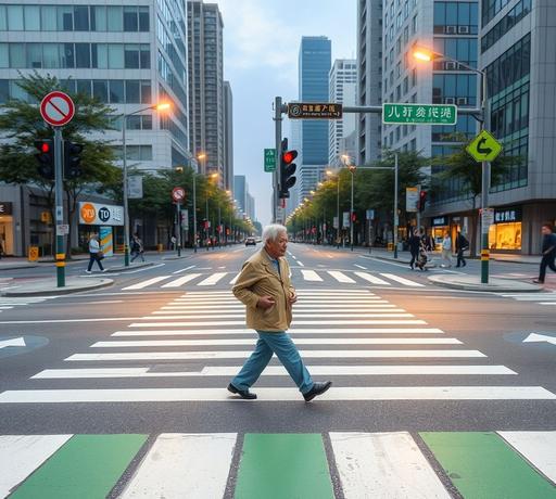 台中市2024首季交通安全亮眼　多管齊下守護高齡行人