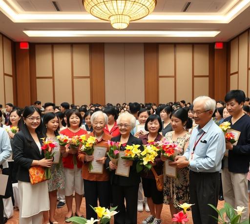 台中舉辦114年績優教育志工暨交通導護志工表揚活動