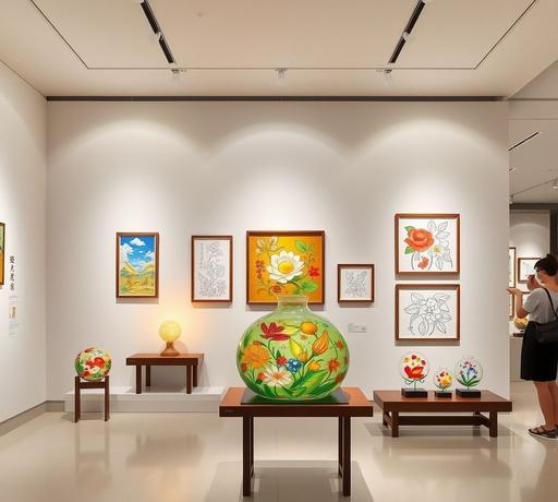 線之所向：玻璃畫圖樣的工藝筆記台南特展