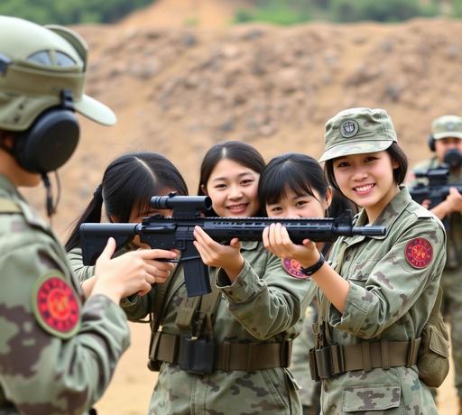 北市高中生射擊體驗 女學生自信展現破除性別刻板