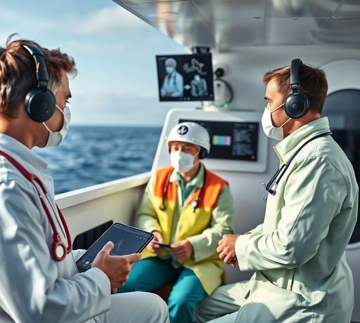 台北醫學大學與中華海員總工會攜手推動遠距醫療，守護海上船員健康