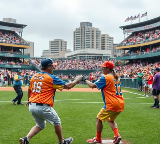 雙北市長球場對決 世壯運慢壘賽展現城市合作新契機