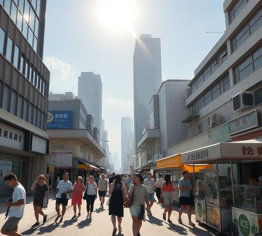 台灣高溫持續攀升 北部午後酷熱破新高