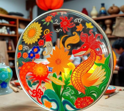 線之所向：台南玻璃畫工藝特展隆重登場