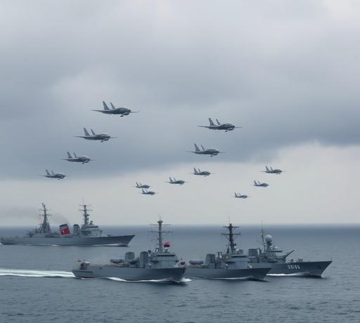 台海軍事緊張升溫 美中角力亞太盟友串聯